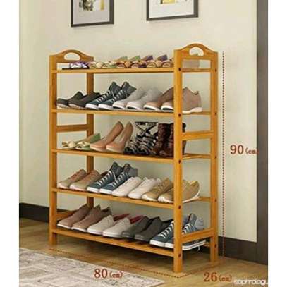 Étagère de rangement chaussure en bois