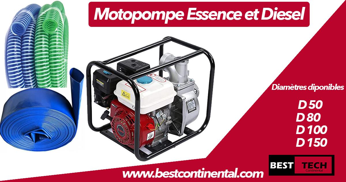 Motopompes essence et diesel