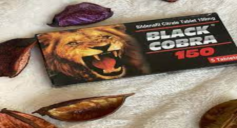black cobra 150mg original aphrodisiaque