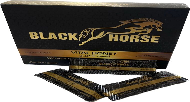 Miel Black Horse Vital Honey ( lot de 3 sachets )