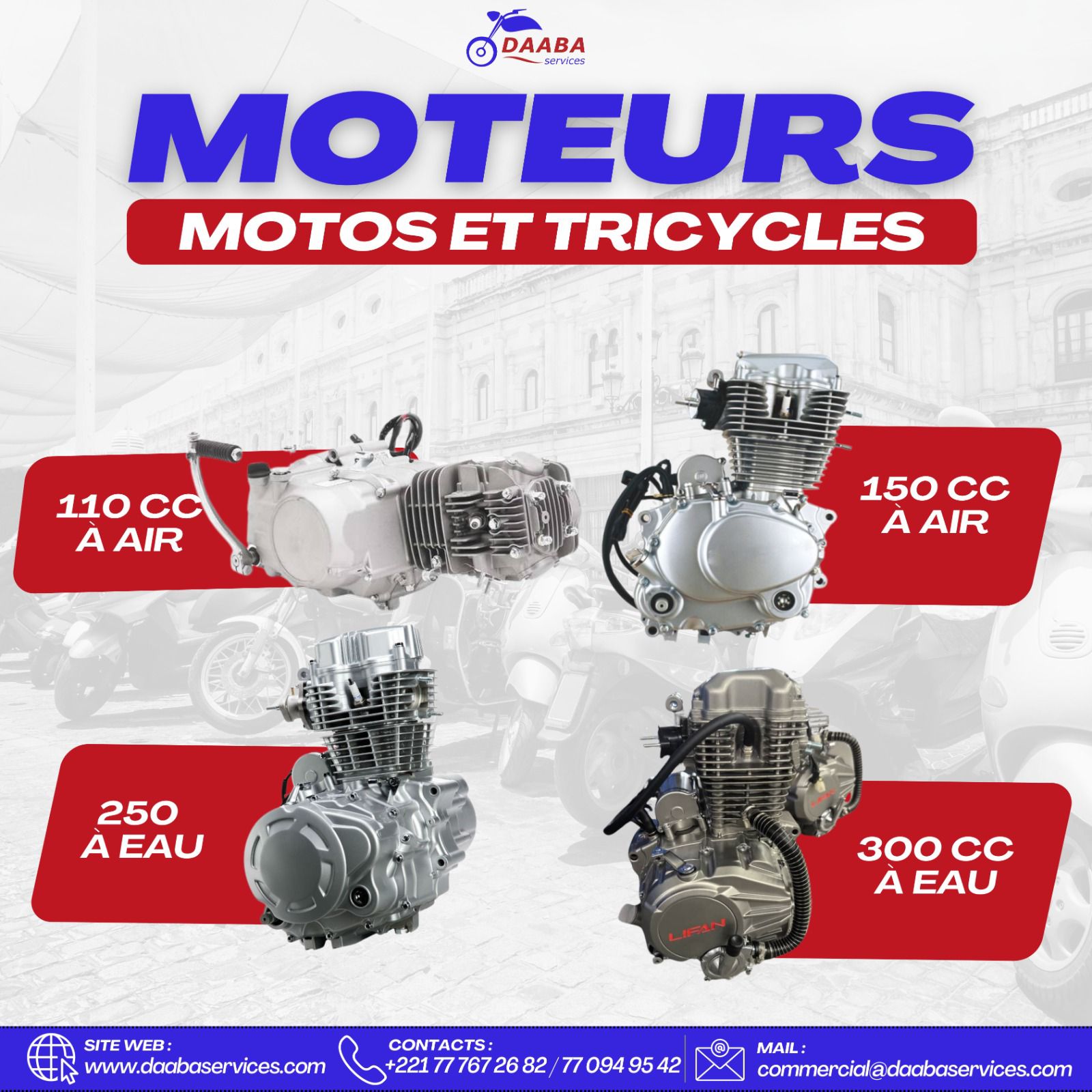 Pièces Détachées Motos et Tricycles