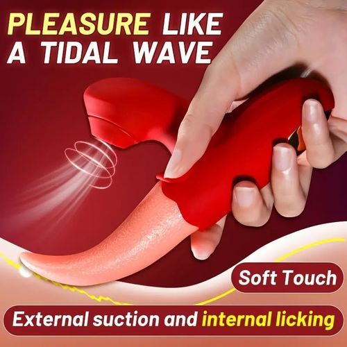 Langue Jouets pour adultes Femme Leéchage Cliitoris