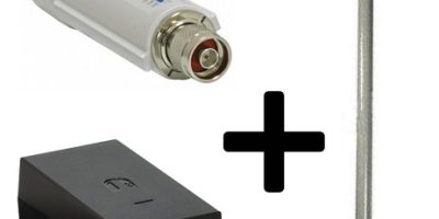 Kit Wifi 2.4Ghz avec Routeur Ubiquiti Outdoor Poe