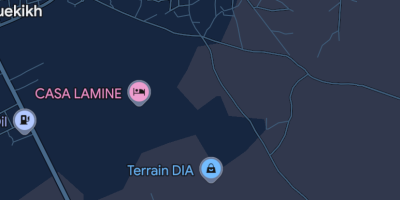 Terrain de 229 mètres carrés à vendre à Nguékhokh Sénégal