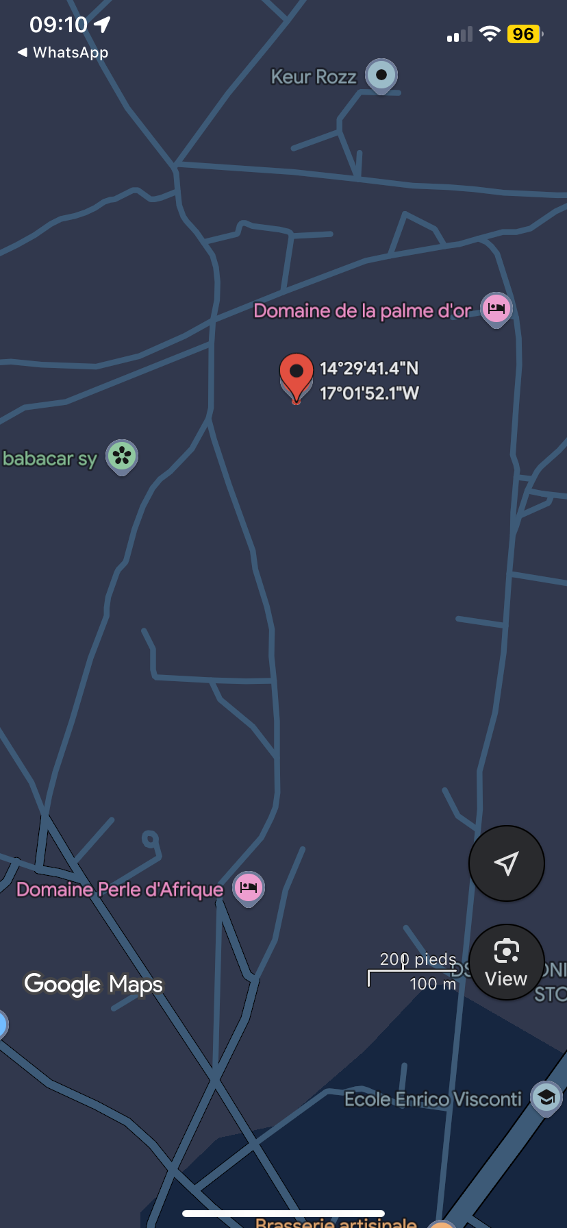 Terrains de 2000 mètres carrés à vendre à Nguérigne Sénégal