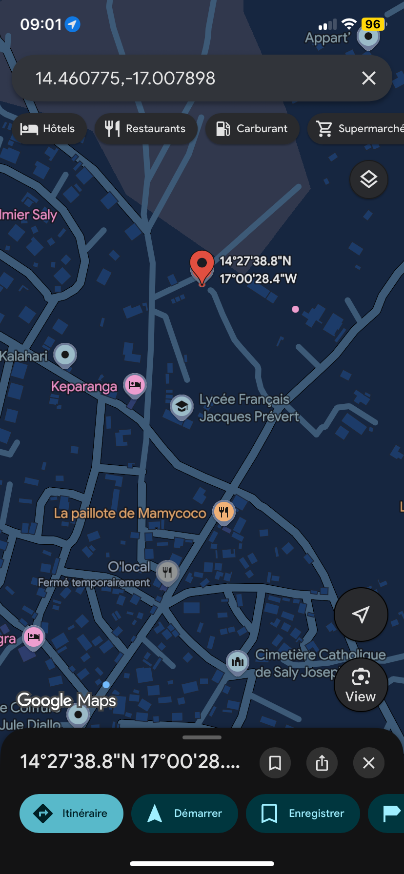 Terrains 300 mètres carrés à vendre à Saly Joseph