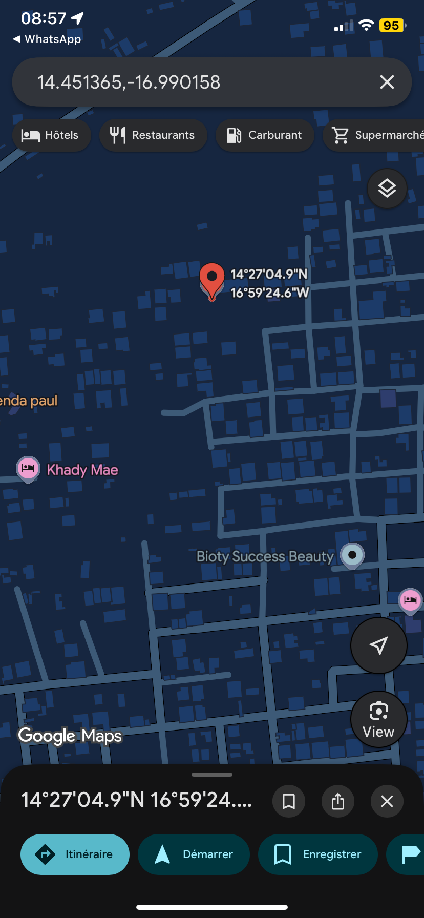 Terrain de 300 mètres carrés à vendre à Saly Diacksao