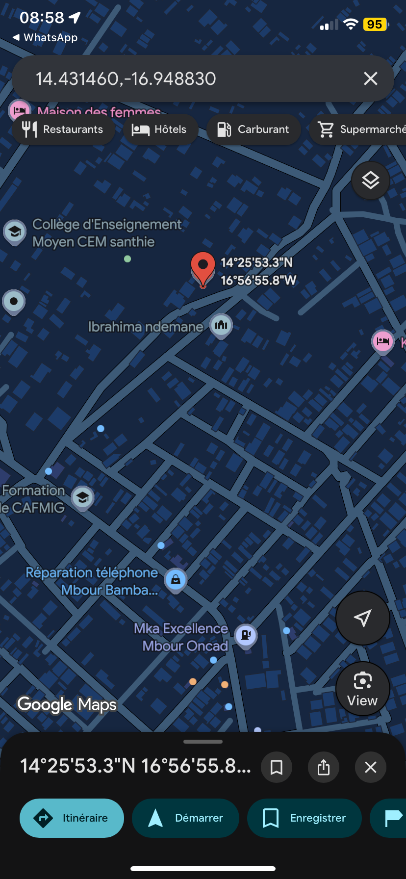 Terrain de 300 mètres carrés à vendre à Mbour Sénégal