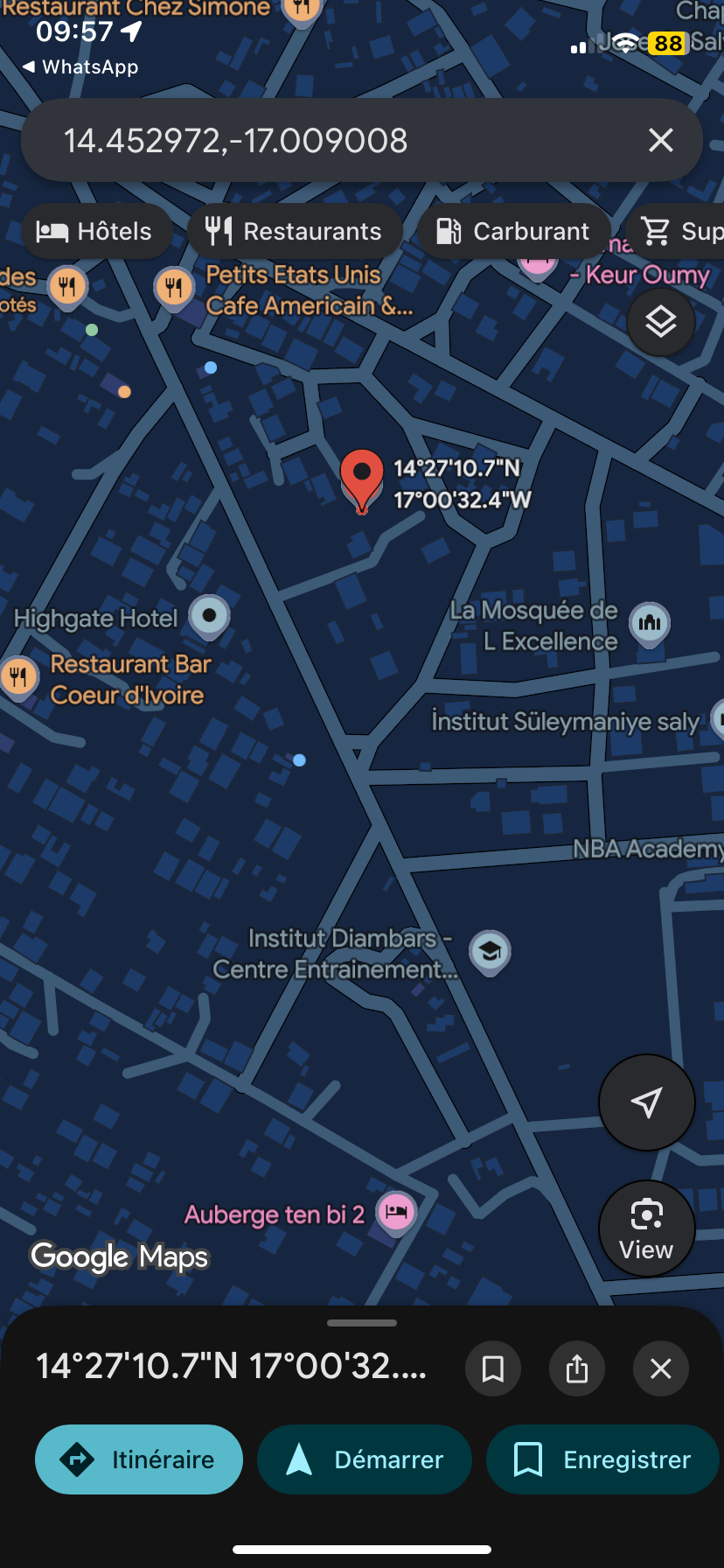 Terrain de 300 mètres carrés à vendre à Saly Sénégal