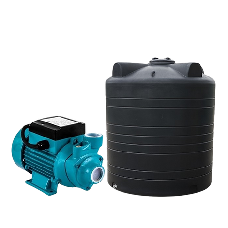 Réservoir d’eau et pompe surpresseur